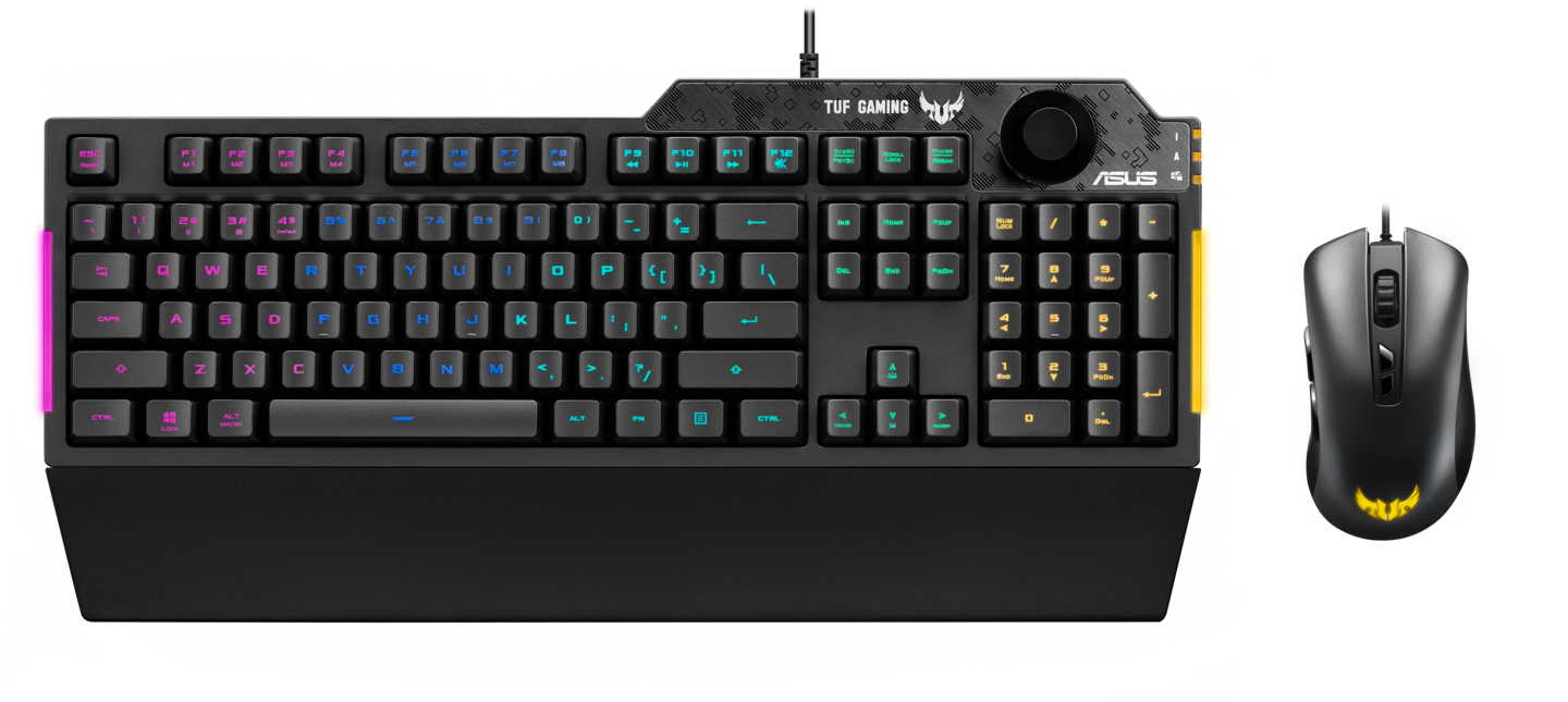 Asus TUF Gaming Combo M3 -pelihiiri + K1 -pelinäppäimistö