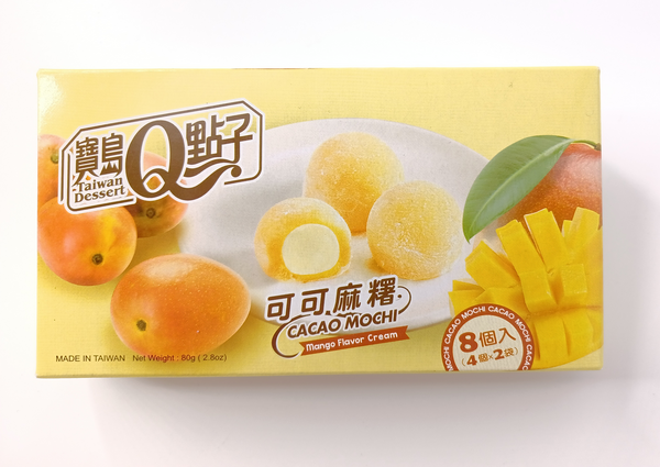 Royal family Taiwan dessert cacao mochi mango 80g | K-Ruoka Verkkokauppa