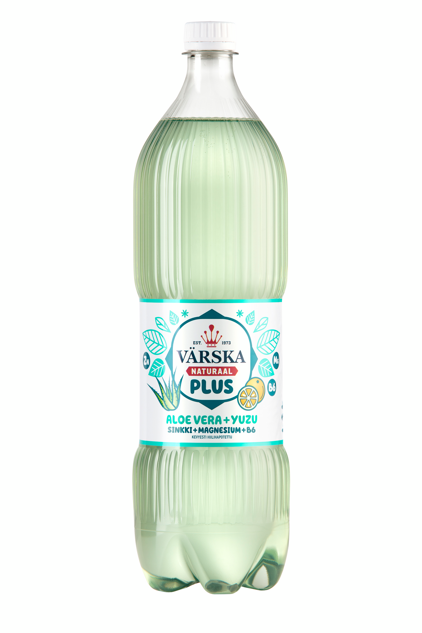 Värska Naturaal Plus aloe vera-yuzu sinkki-magnesium-B6 1,5l