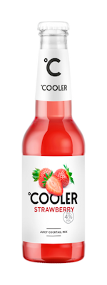 Cooler Strawberry 4% 0,275l