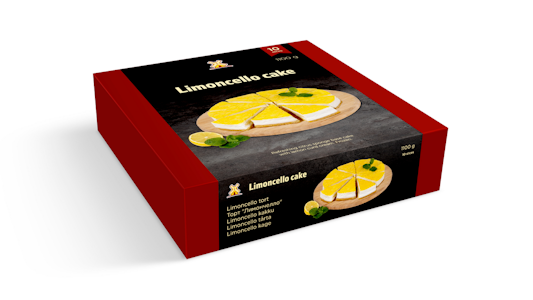 Eesti Pagar Limoncello kakku 10 palaa/1100g pakaste