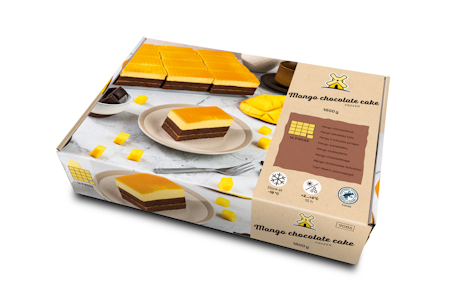 Eesti Pagar mango-suklaakakku 1800g/16 palaa pakaste