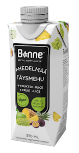 Bonne Premium 4-hedelmää täysmehu 0,33l