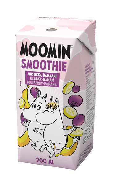 Moomin Mustikka Banaani Smoothie 200ml