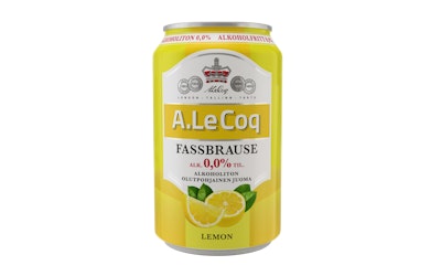 A.Le Coq Fassbrause Lemon 0,0% 0,33l - kuva