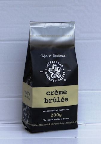 Coffeestar kahvipavut Crème Brûlée 200g