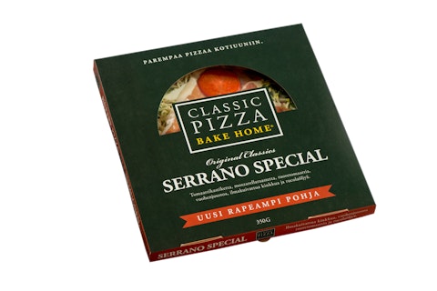 Classic Pizza 350g Serrano Spec pizza
