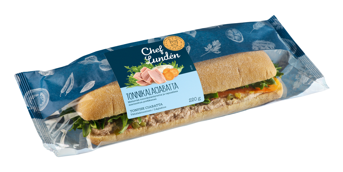 Chef Lundén Tonnikalaciabatta 220g