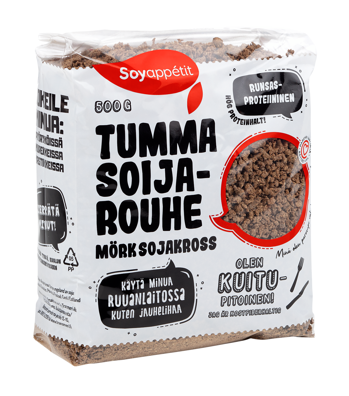 Soyappétit Tumma soijarouhe 500 g