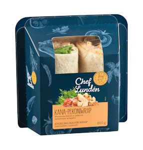 Chef Lunden kana-pekoni wrap 200g