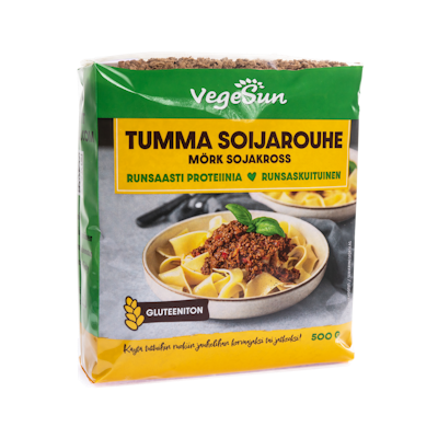VegeSun soijarouhe 500g tumma