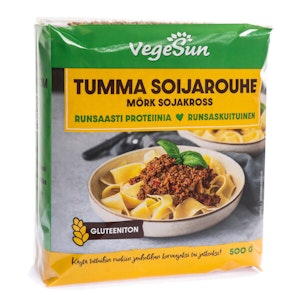 VegeSun soijarouhe 500g tumma