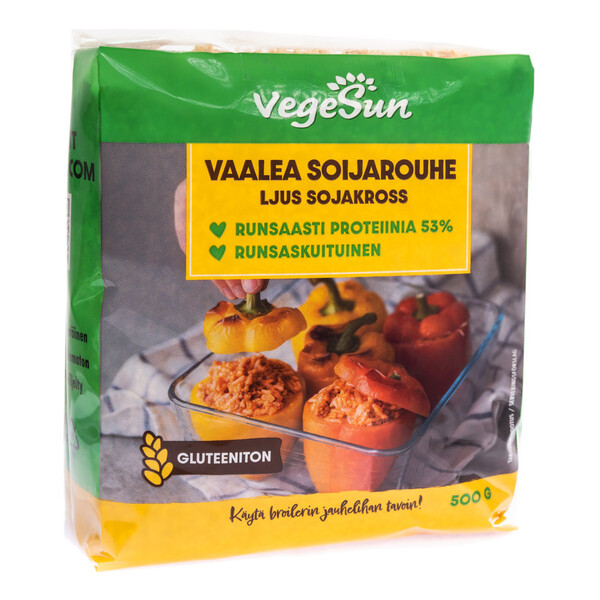 VegeSun 500g Vaalea soijarouhe