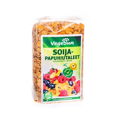 VegeSun soijapapuhiutaleet gluteeniton 350g