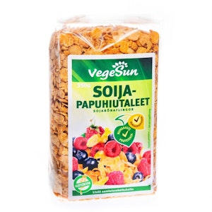 VegeSun soijapapuhiutaleet gluteeniton 350g