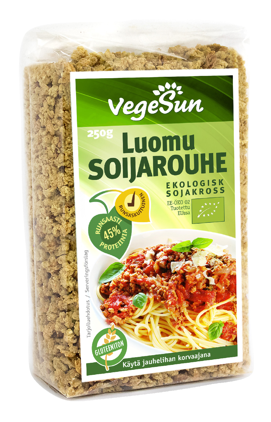 VegeSun soijarouhe 250g luomu | K-Ruoka Verkkokauppa