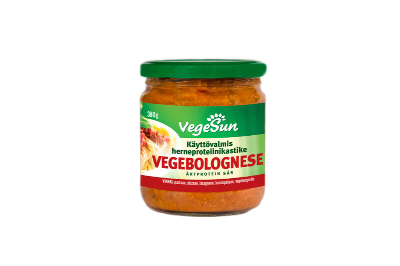 Vegesun herneproteiini bolognese 380g