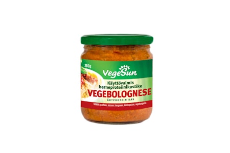 Vegesun herneproteiini bolognese 380g