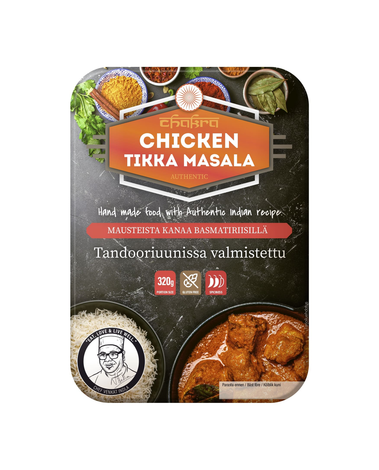 Chakra chicken tikka masala 320g | K-Ruoka Verkkokauppa