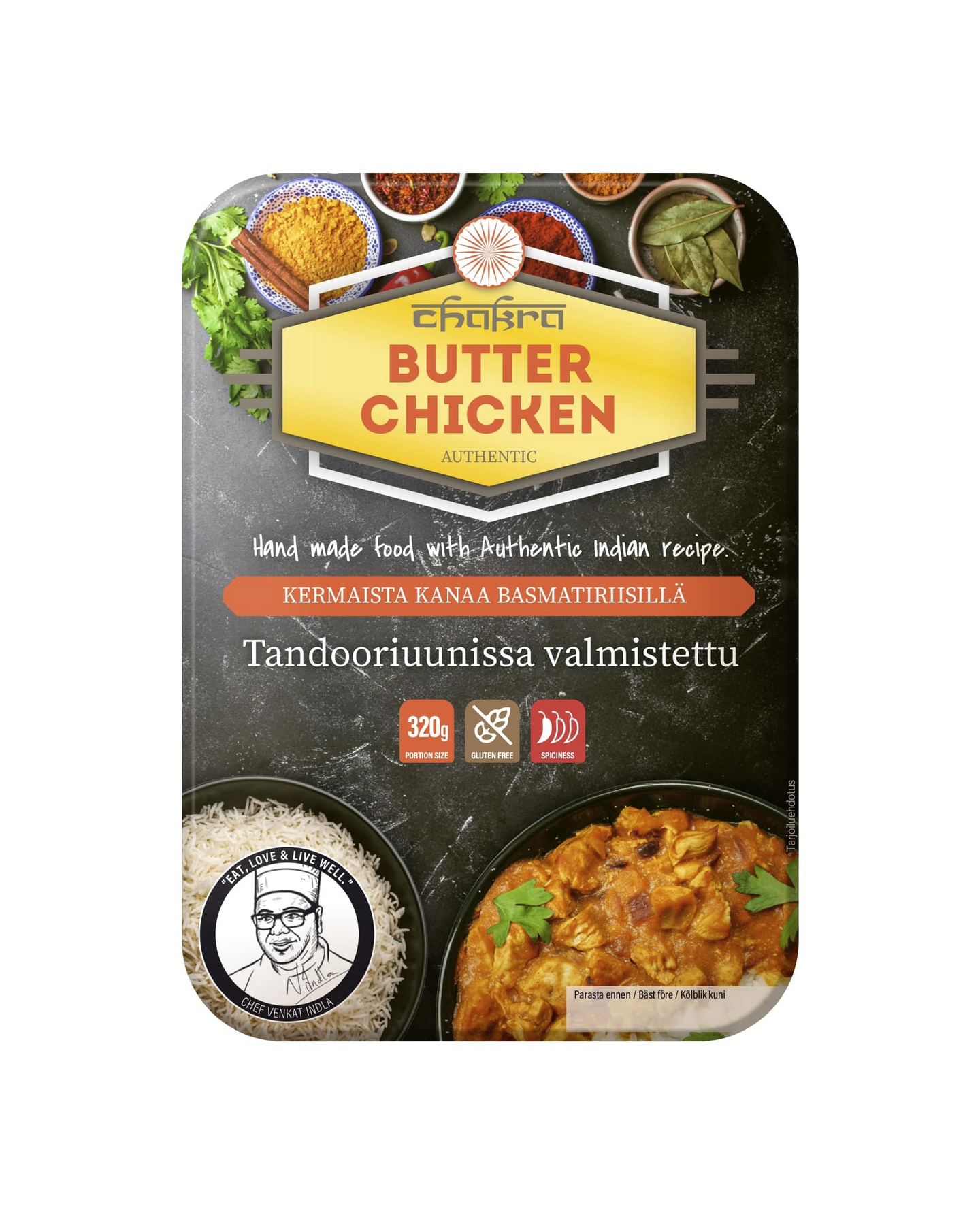 Chakra butter chicken 320g | K-Ruoka Verkkokauppa