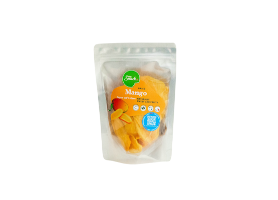 MySnack kuivattu pehmeä mango 500g