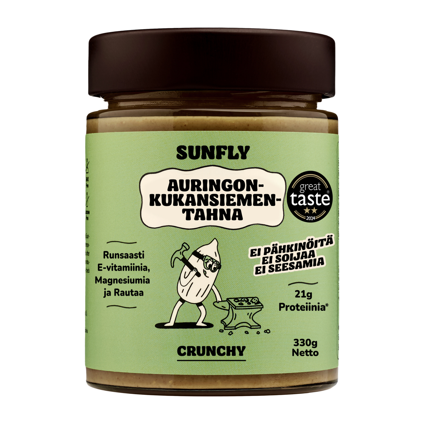 Sunfly Auringonkukansiementahna Crunchy 330g