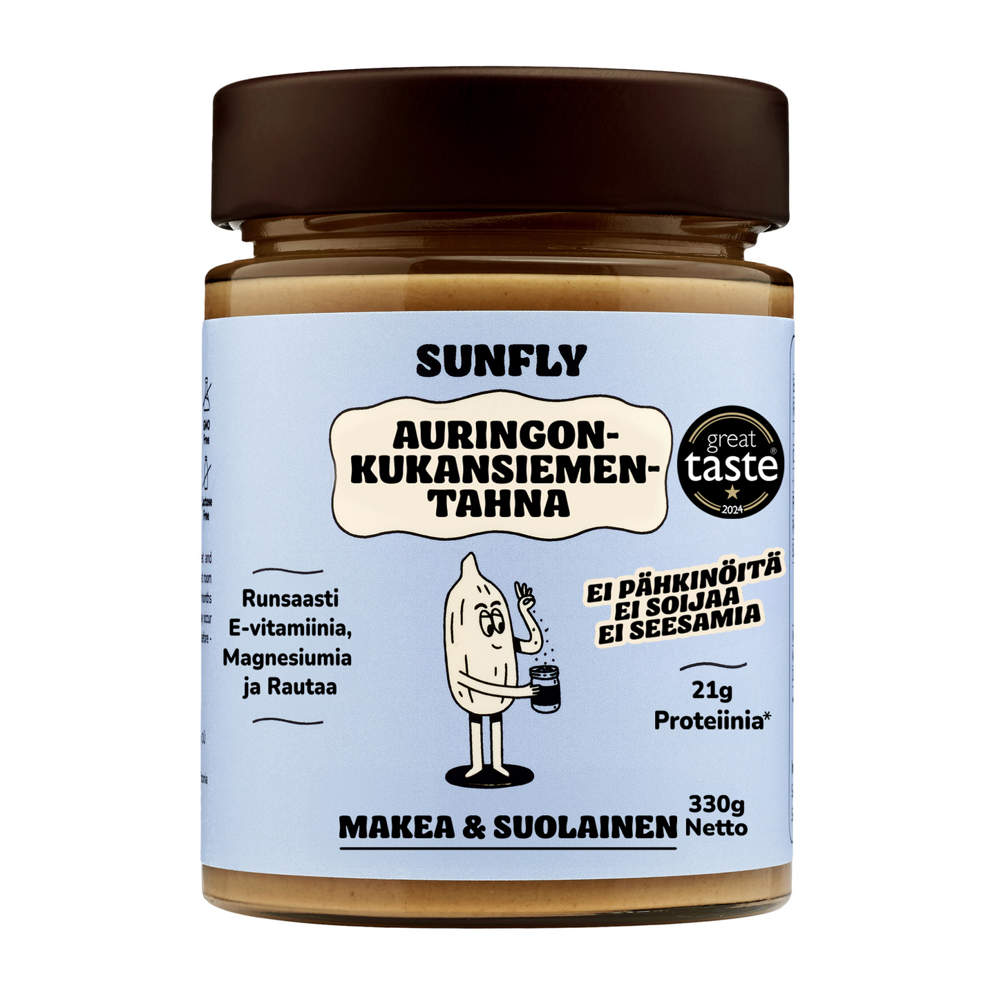 Sunfly Auringonkukansiementahna makea-suolainen 330g