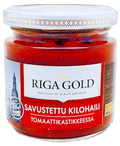 Riga Gold savustettu kilohaili tomaattikastikkeessa 185g