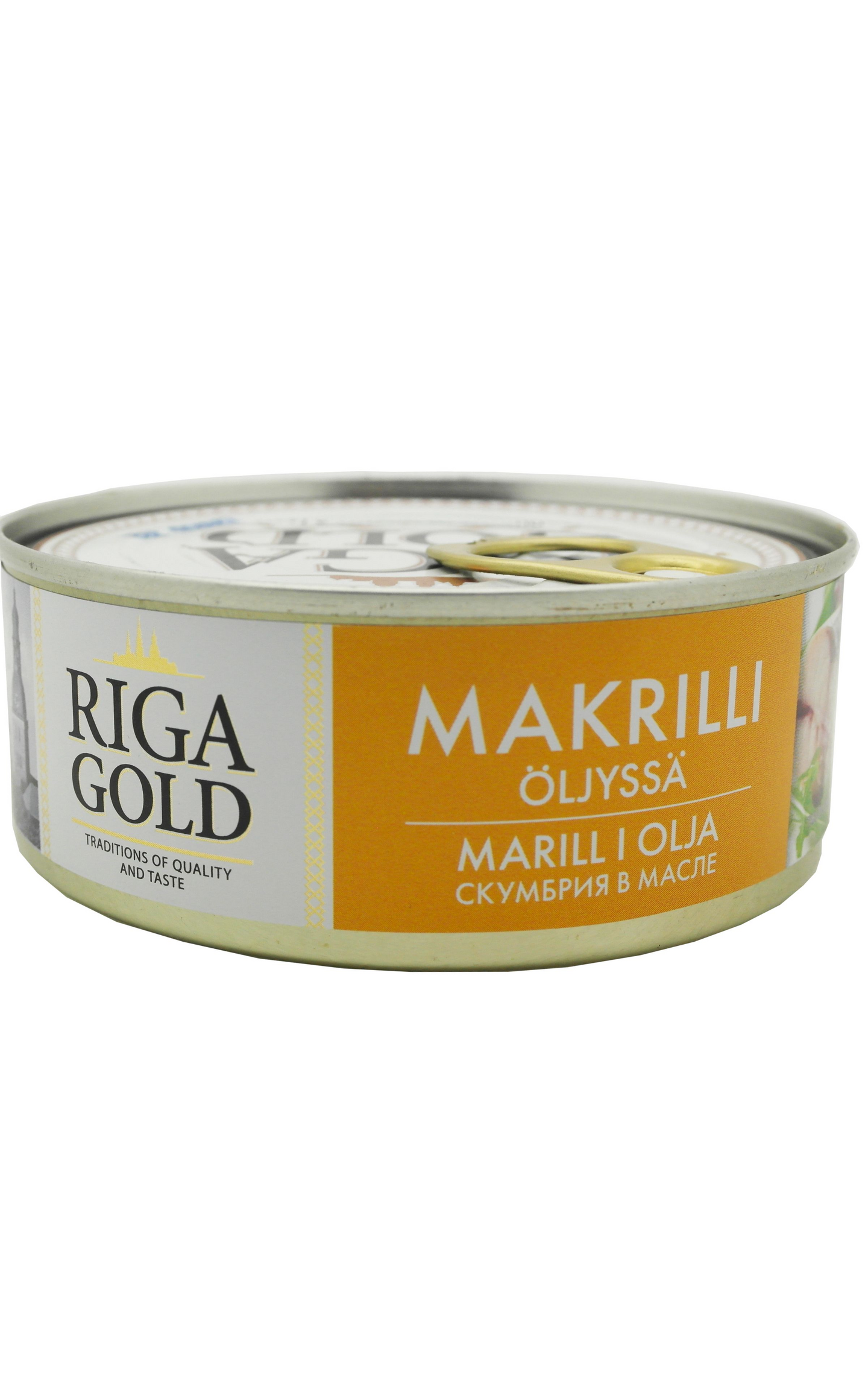 Old Riga makrillipala 240/168g öljyssä