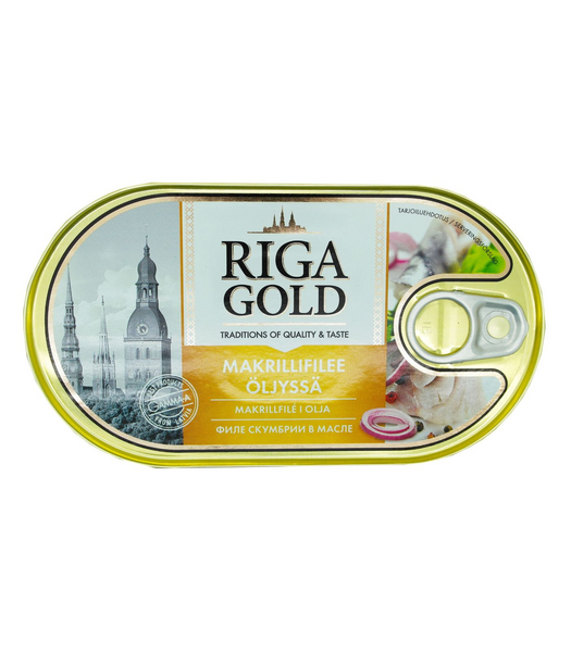 Old Riga makrillifilee 190/114g öljyssä