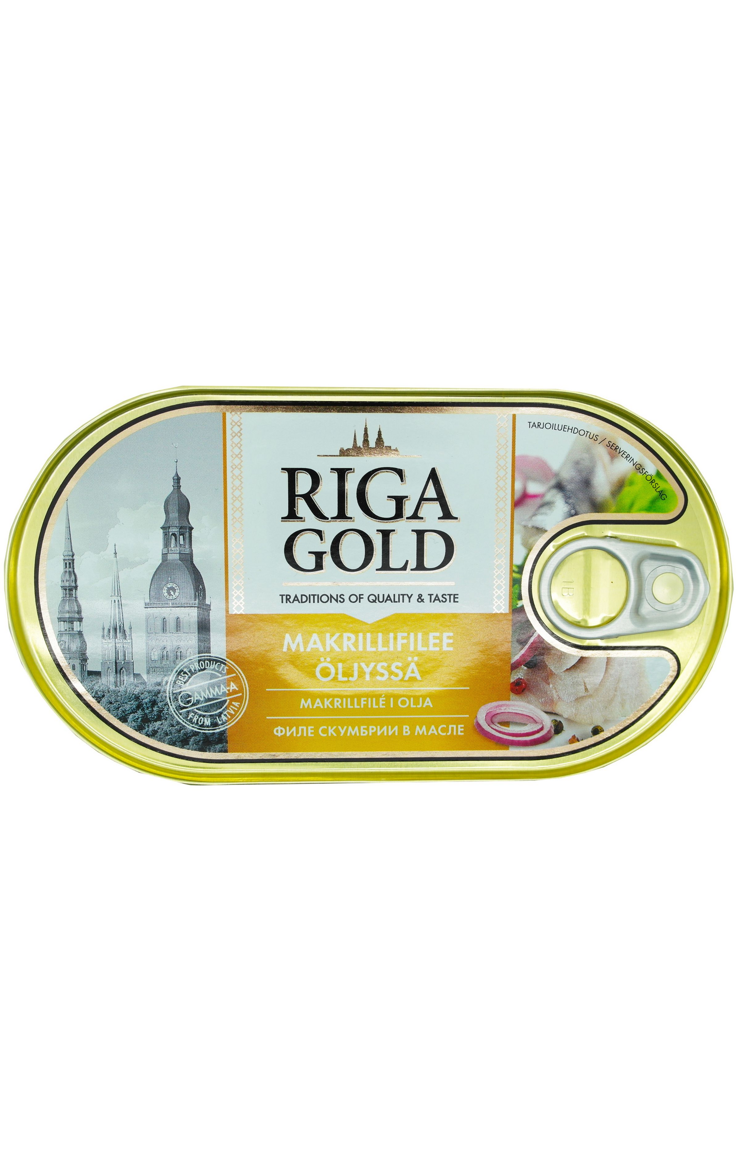 Old Riga makrillifilee 190/114g öljyssä