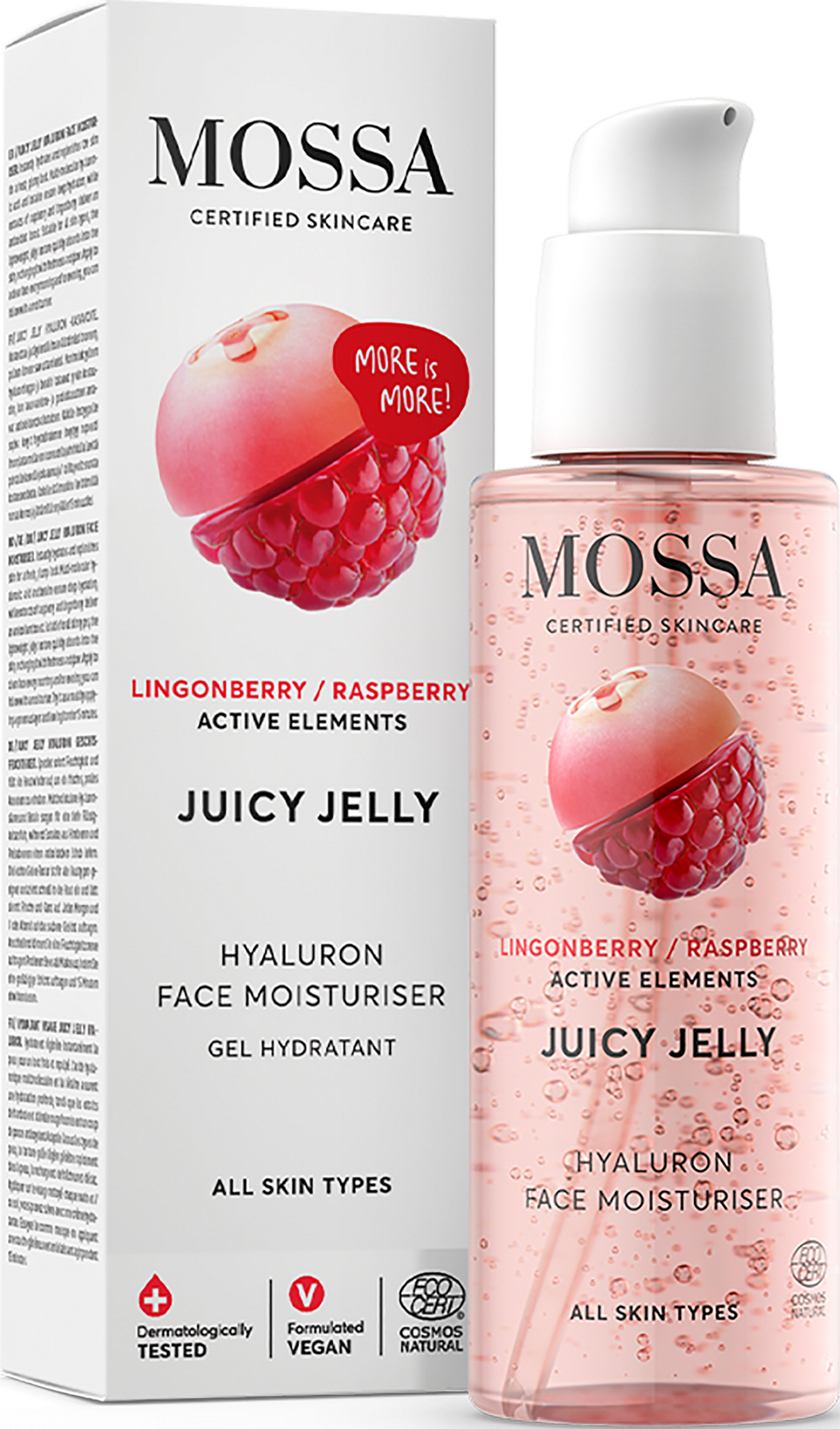 Mossa Juicy Jelly hyaluronihapposeerumi kasvoille 100ml