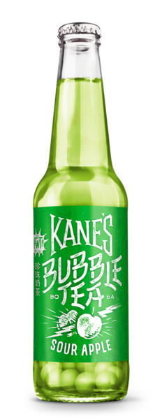 Kane´s Bubble Tea Sour Apple teepohjainen juoma 0,33l