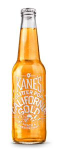 Kane´s Glitter Pop California Gold Peach & Passion fruit 0,33l