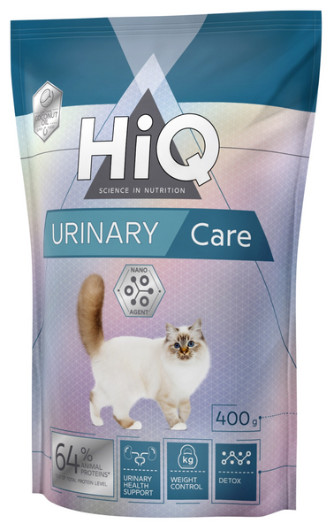 HiQ Urinary Care kissojen täysravinto 400g