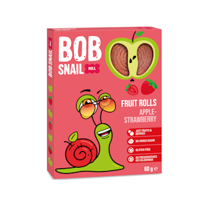 Bob Snail omena- mansikkarulla 60g