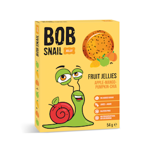 Bob Snail marmeladi 54g omena mango kurpitsa chia