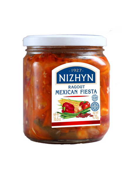 Nizhyn kasvispata meksikol fiesta 470g