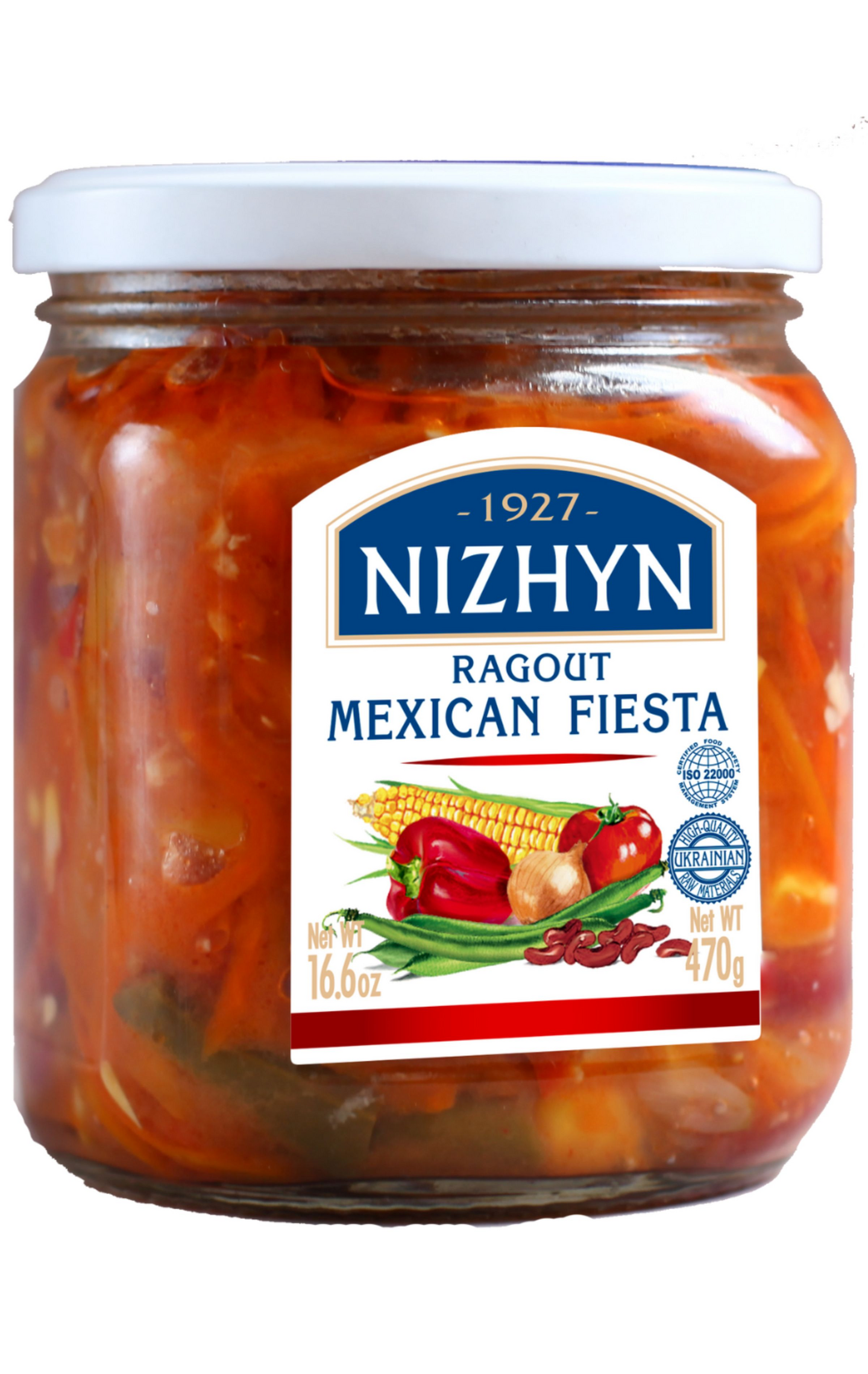 Nizhyn kasvispata meksikol fiesta 470g