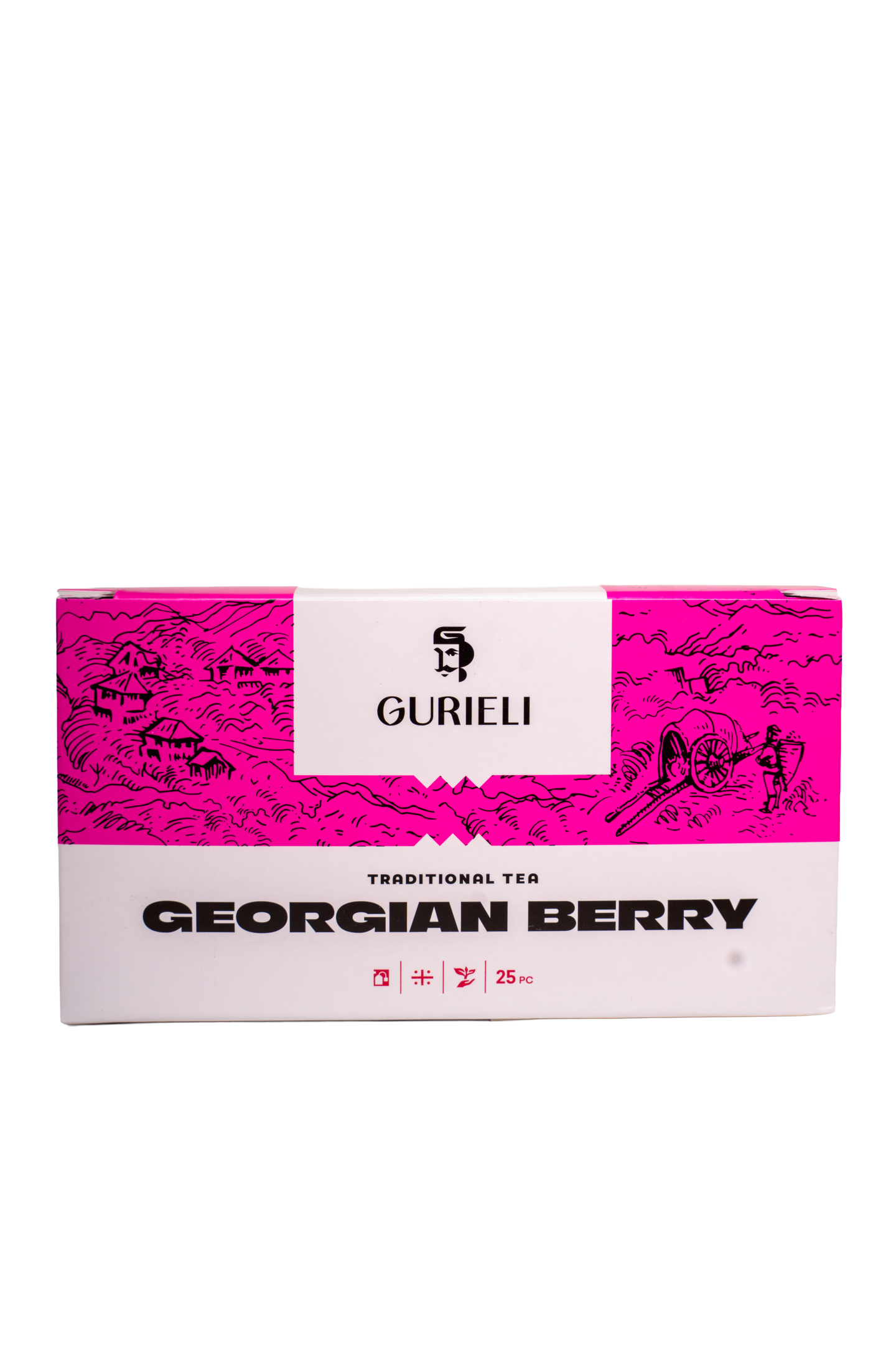 Gurieli georgian berry, musta marja tee