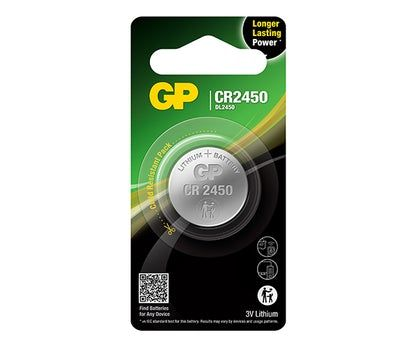 GP CR2450 lithium nappiparisto 3,0V