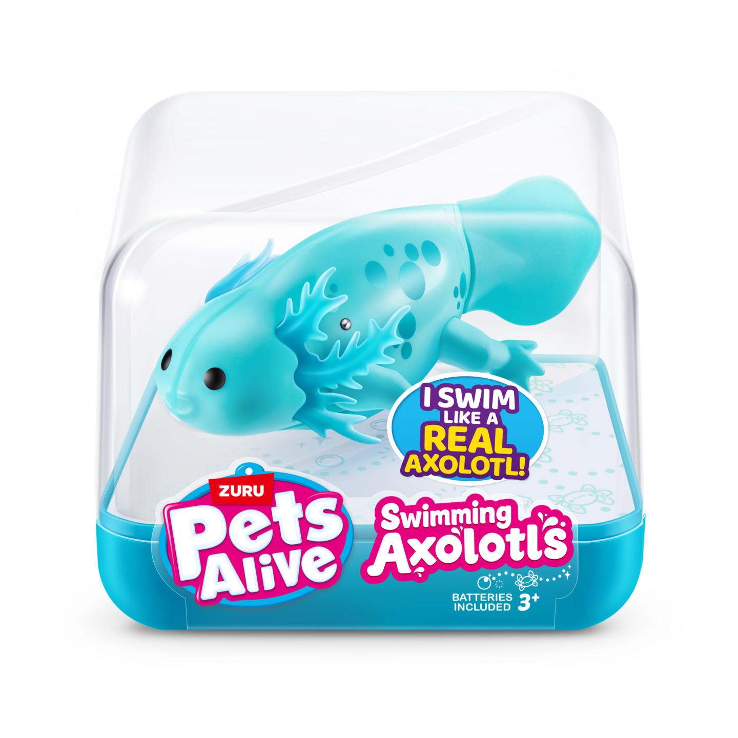 Pets Alive -sarjan uivat Axolotl-hahmot