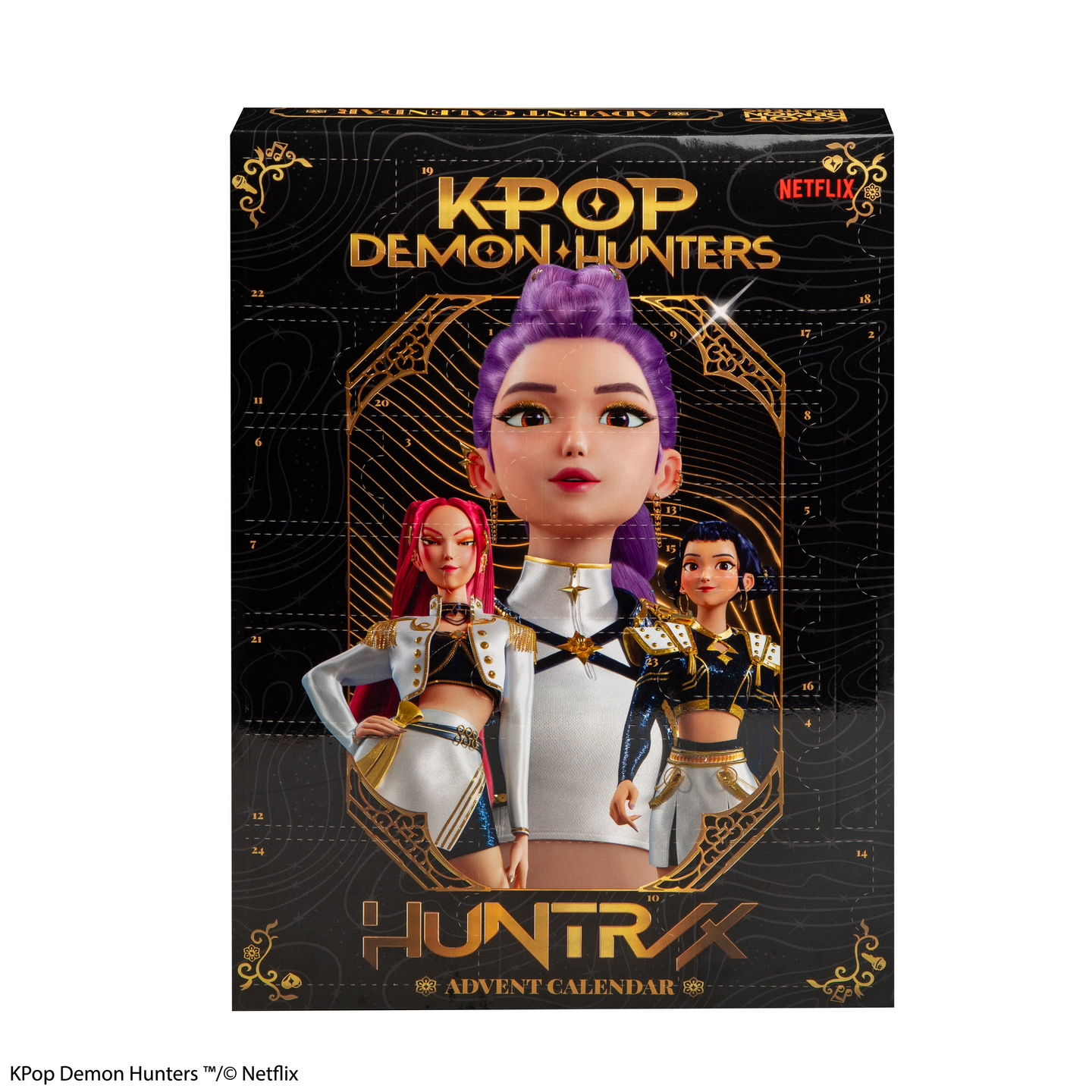 KPOP Demon Hunters joulukalenteri 2026
