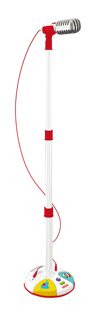 Fisher-Price mikrofoni ja alusta