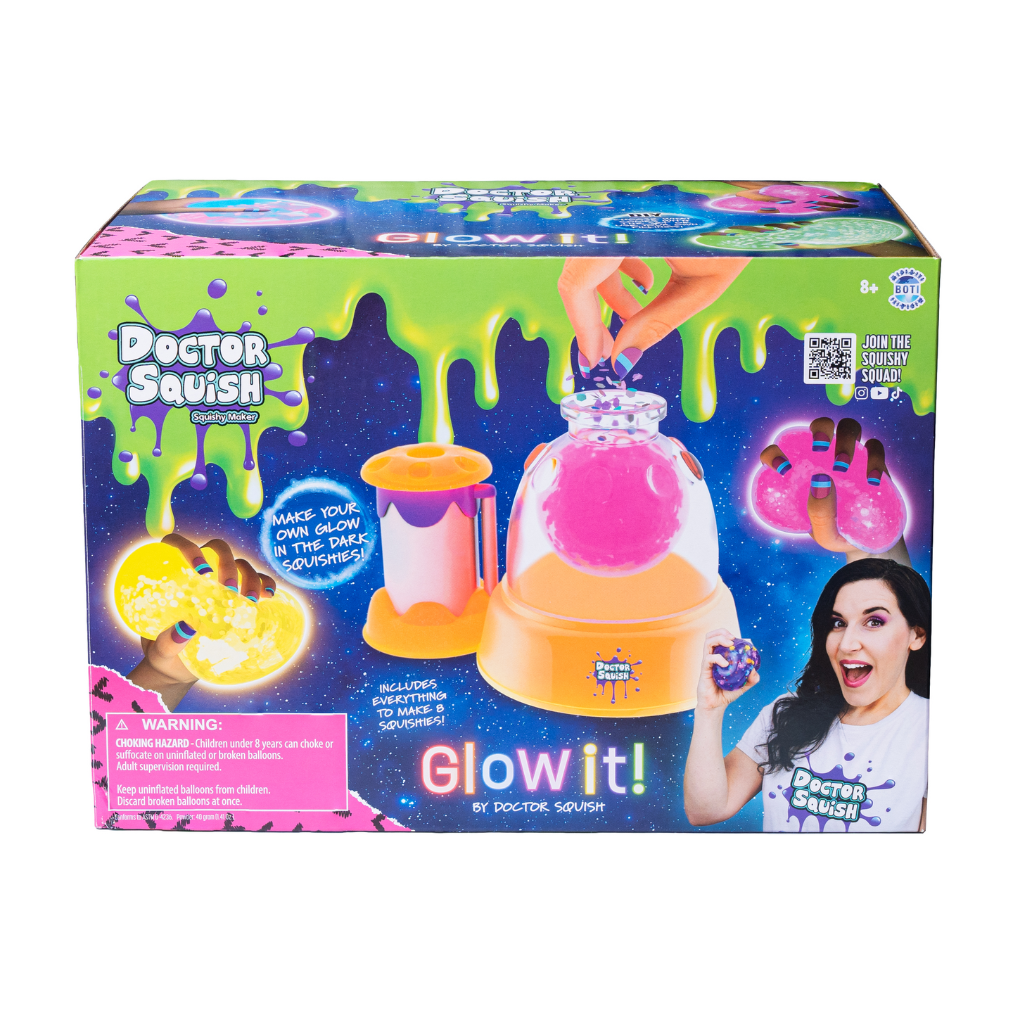 Doctor Squish GLOW IT Squishy Maker Station