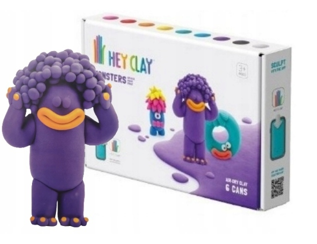 Hey Clay Muovailuvaha Monsters Hipster