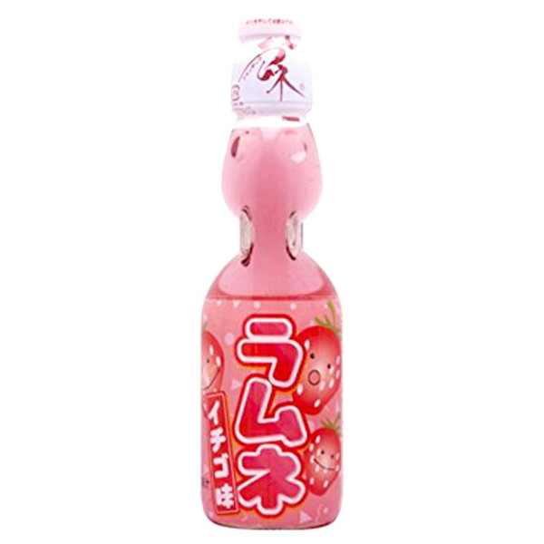 Hatakosen Ramune virvoitusjuoma mansikka 200ml