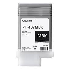 Canon PFI-107MBK matta musta