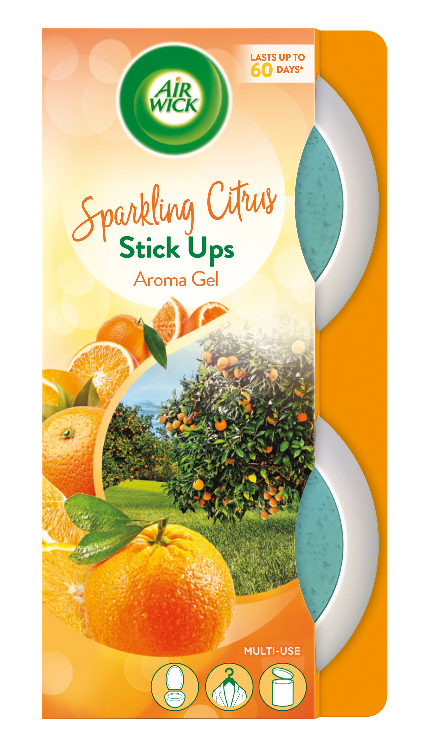 Airwick ilmanraikastin stick up citrus 2kpl