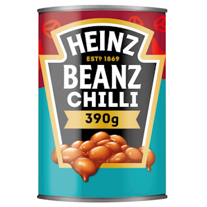 Heinz Chili beans valkoisia papuja 390g mausteisessa tomaattikastikkeessa